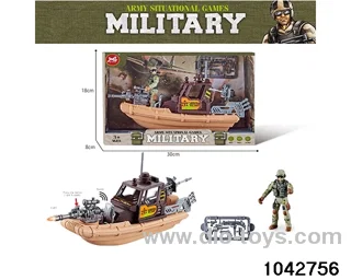 Military sets in display box