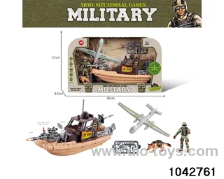 Military sets in window box