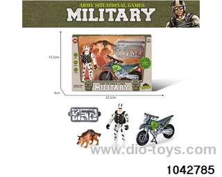 Military sets in window box