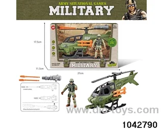Military sets in window box
