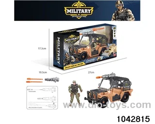 Military sets in window box