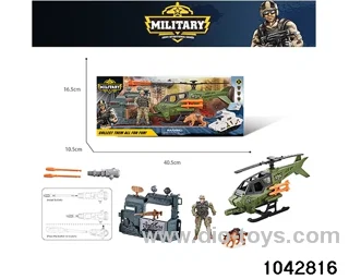 Military sets in window box