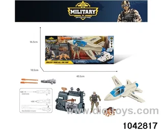 Military sets in window box