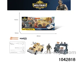 Military sets in window box