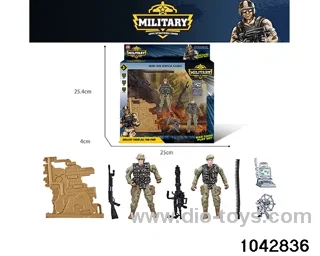 Military sets in window box