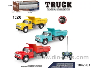 1:20 4 way remote truck in window box