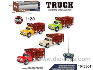1:20 4 way remote truck in window box