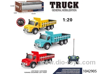 1:20 4 way remote truck in window box