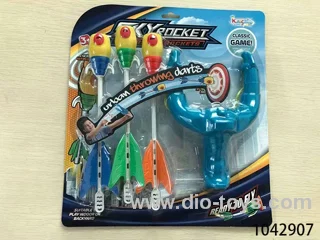 dart toys in blister card
