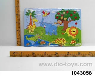 puzzle in Plastic film