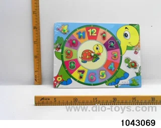 Wooden puzzles in Plastic film