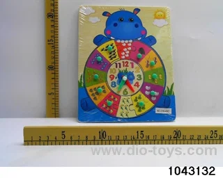 Wooden puzzles in Plastic film