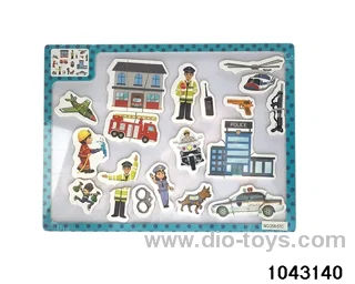 magnetic puzzle in Plastic film
