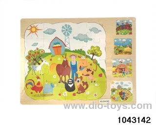 puzzle in Plastic film