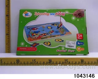 Wooden puzzles in color box