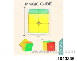 Rubik's cube in opp bag