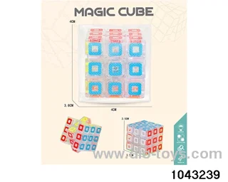 Rubik's cube in opp bag