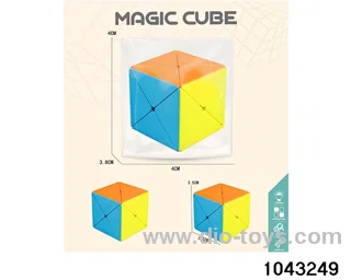 Rubik's cube in opp bag