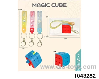 Rubik's cube in opp bag