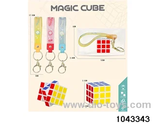 Rubik's cube in opp bag