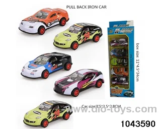 Alloy return car in window box