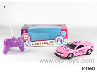 1:18 4 way doll remote car in window box