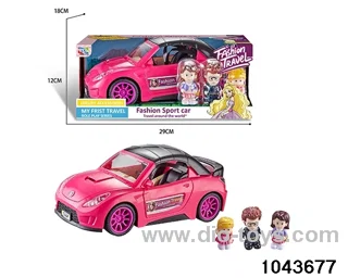 doll car in color box