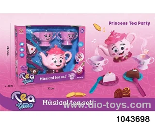 9pcs Light music tea set in window box