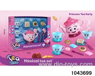 16pcs Light music tea set in window box