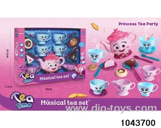 19pcs Light music tea set in window box