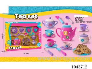 19PCS tea set in color box