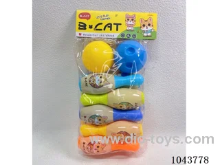 Bowling set in PP bag with header