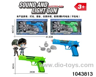 ELECTRIC GUN IN WINDOW BOX