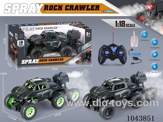 27MHz RC car with light/spray included battery