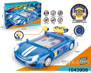 Electric side game console (lighting+music) in color box