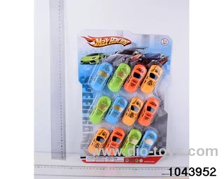 pull back car in Blister card