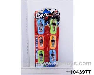 pull back car in Blister card