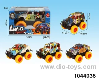 friction car in color box