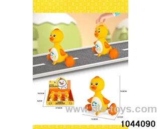 Press the duck in color box