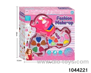 Pictographic two-layer children's cosmetics set in window  box