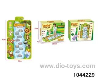Cartoon children's Toddler music blanket in color box