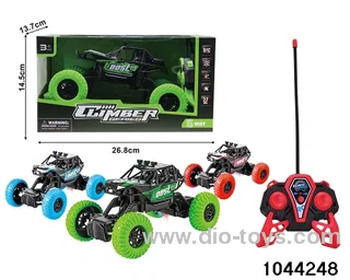 Four way light climbing Radio-controlled car 3 colors (not including electricity) in window box