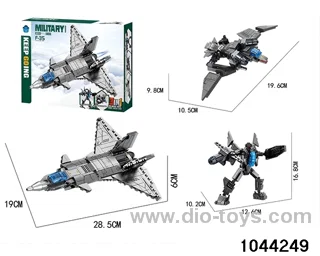F-35 fighter jet in color box
