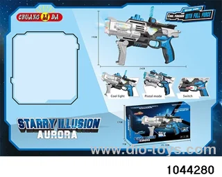 Electric gun in color box