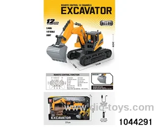 12 way alloy remote control stunt engineering vehicle in window box