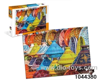 (GCC) 500 PIECES PUZZLE IN COLOR BOX