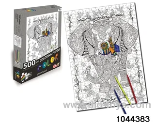 500 pieces of graffiti puzzle in color box