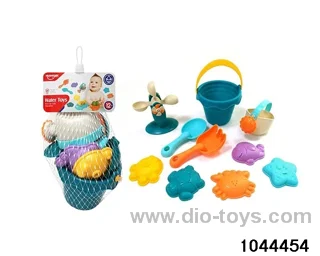 Soft glue suit for dabbling in water (10PCS) Children's enlightenment Early education toy Mother baby toy Baby pacify toy Creative toy in Net bag