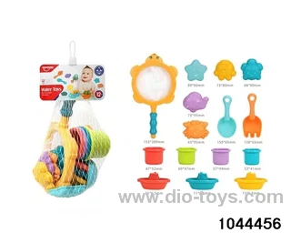 Water absorbing turtle network (15PCS) Children's enlightenment Early education toys Mother baby toys Baby pacify toys Creative toys in Net bag