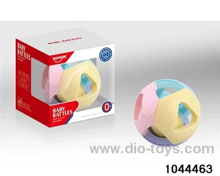 Plain tone rattle ball for children enlightenment early education toy mother baby toy baby pacify toy creative toy in window box